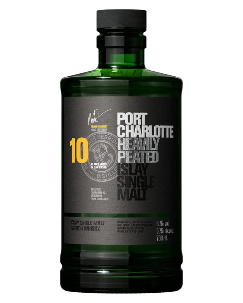 Wholesale Bruichladdich Port Charlotte 10 Year Old Whisky 70 cl