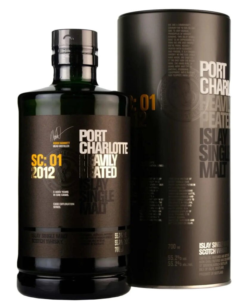 Wholesale Bruichladdich Port Charlotte Sauternes Cask Single Malt Scotch Whisky 70 cl