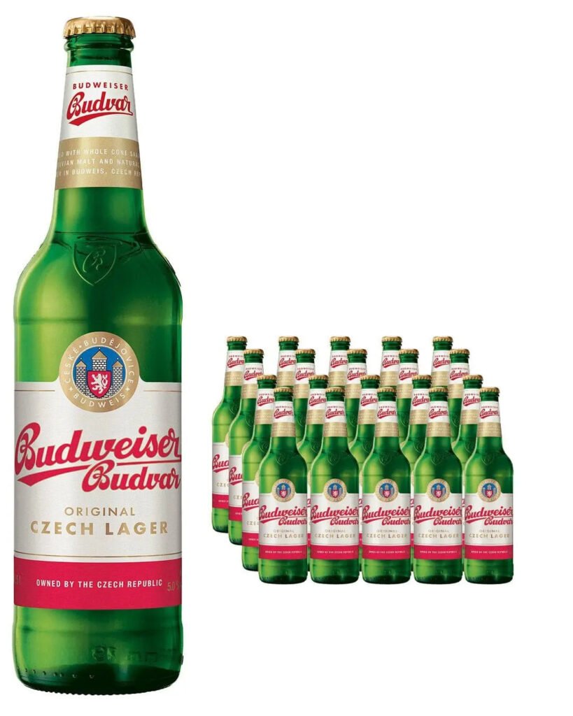 Wholesale Budweiser Budvar Beer Bottle Multipack 20 x 500 ml