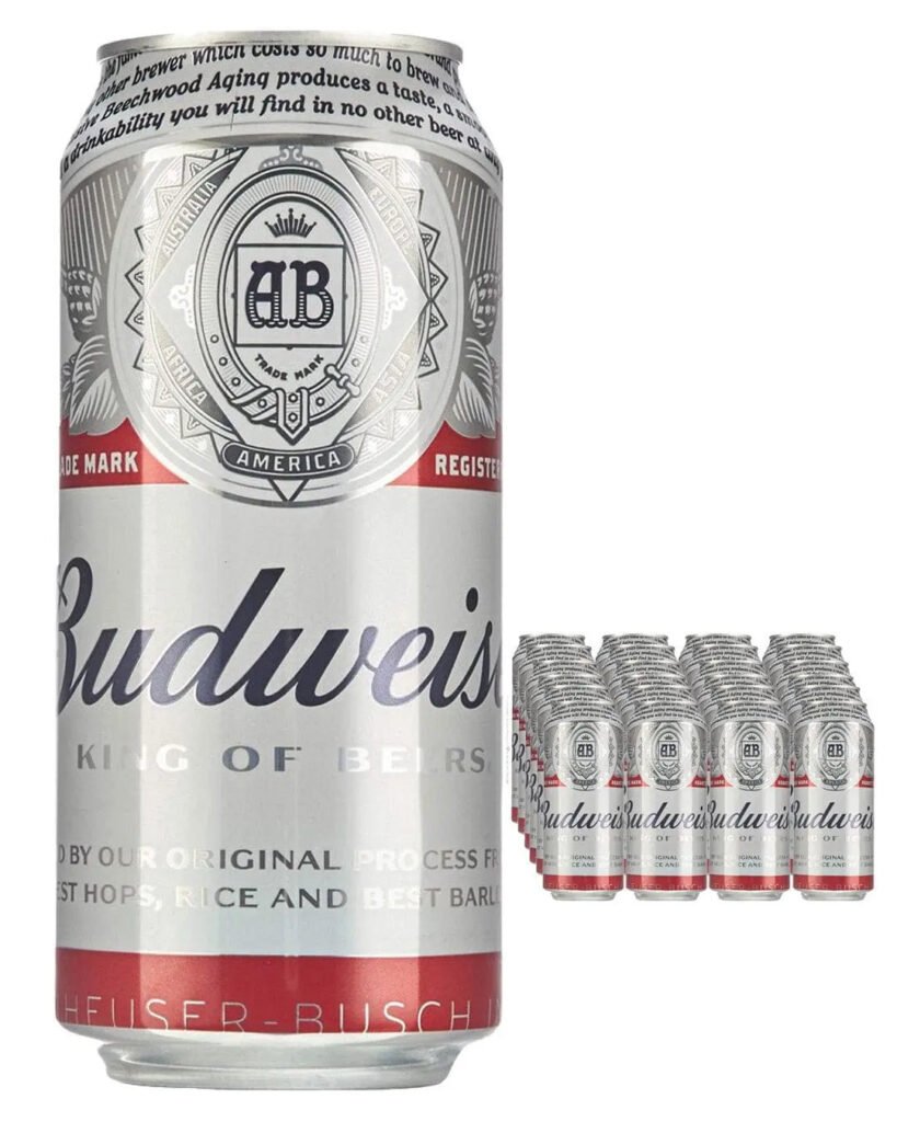 Wholesale Budweiser Premium Lager Beer Can Multipack 24 x 440 ml