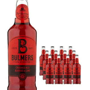 Bulmers Crushed Red Berries & Lime Cider Multipack, 12 x 500 ml