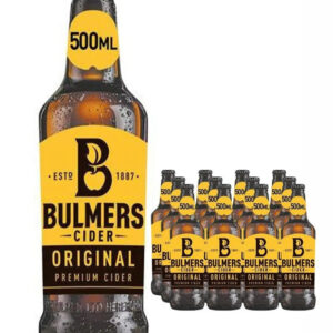 Bulmers Original Apple Premium Cider Multipack, 12 x 500 ml
