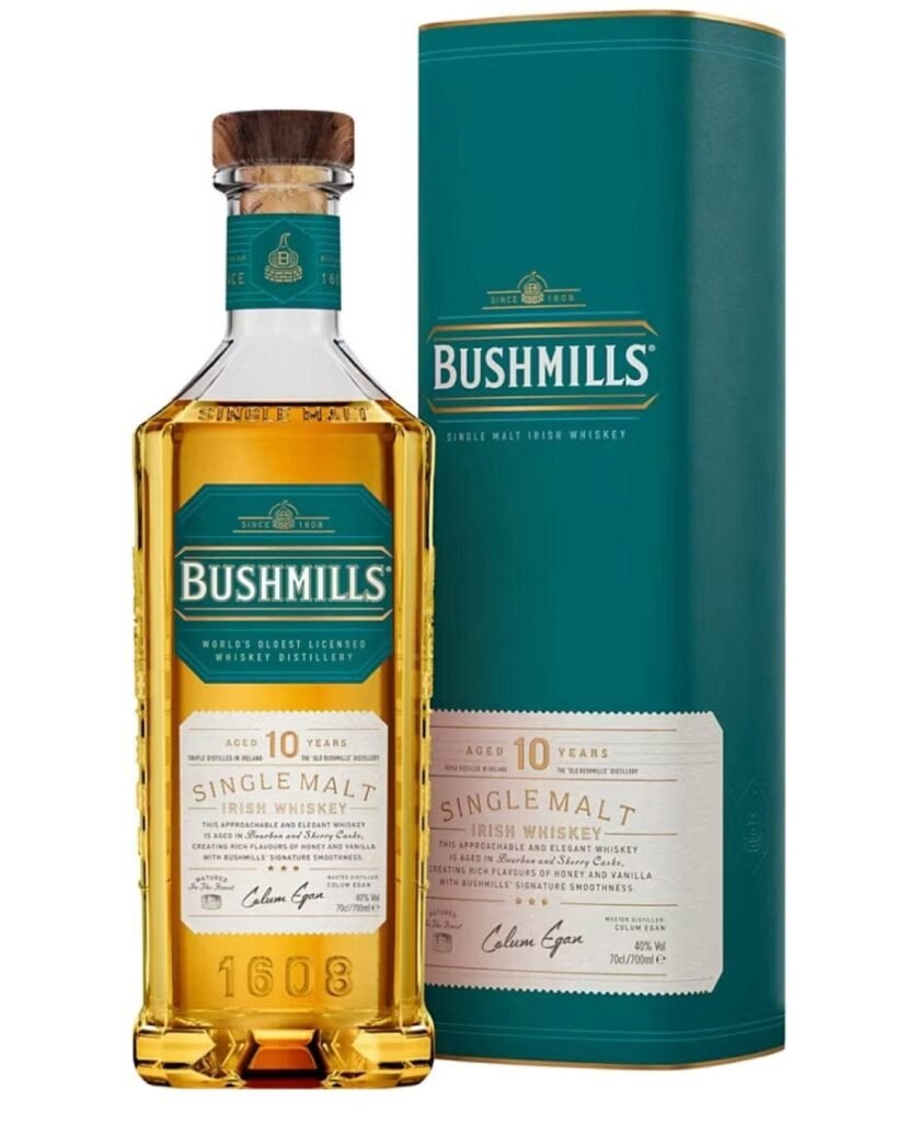 Wholesale Bushmills 10 Year Old Whiskey 70 cl