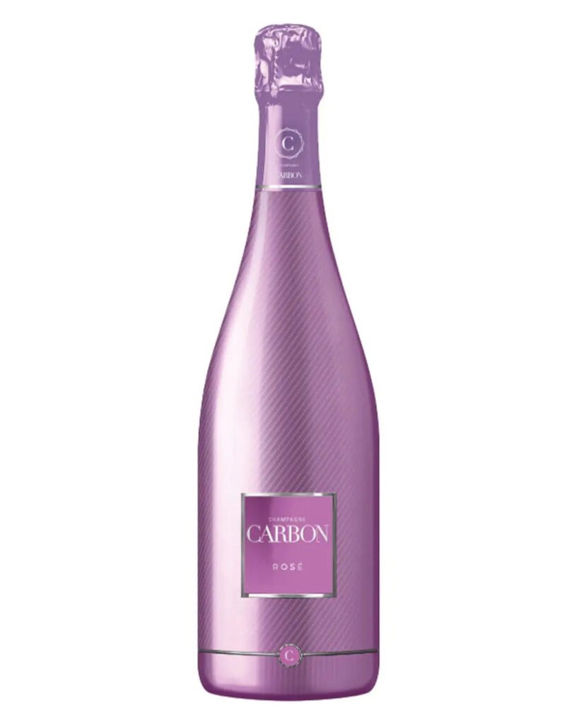 Wholesale Carbon Cuvée Rosé Pink Champagne 75 cl