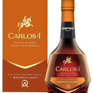 Carlos I Amontillado Brandy de Jerez Gift Box, 70 cl