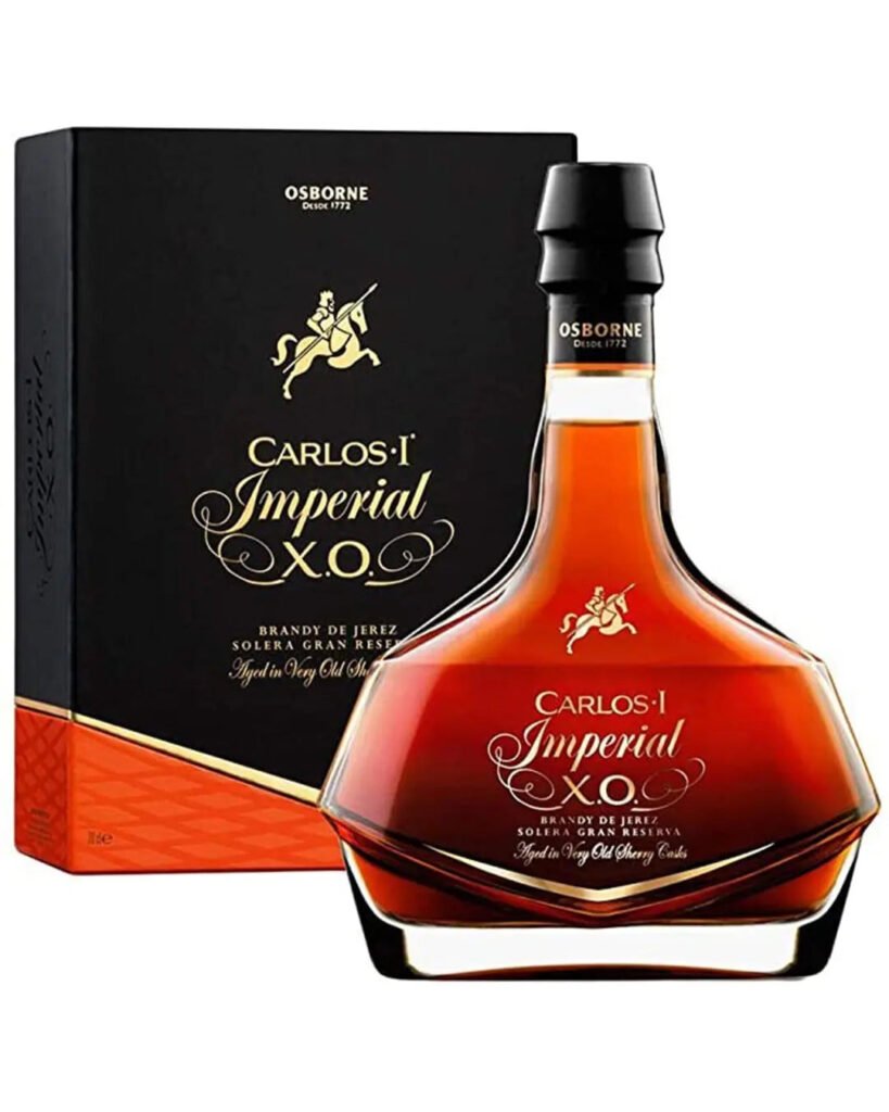 Wholesale Carlos I Imperial XO Gran Reserva Brandy de Jerez Gift Box 70 cl
