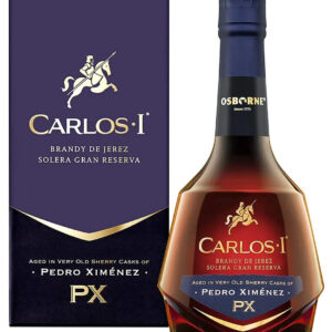 Carlos I Pedro Ximenez Brandy de Jerez Gift Box, 70 cl