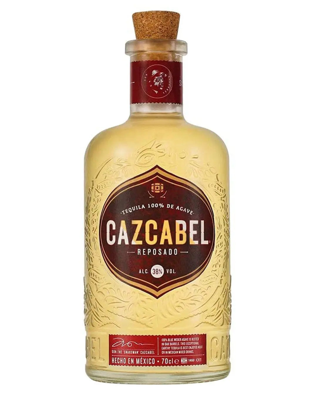 Cazcabel Tequila Reposado, 70 cl