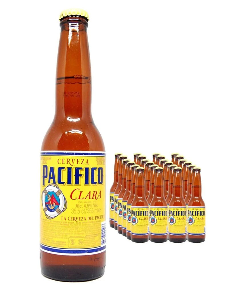 Wholesale Cerveza Pacifico Clara Case 24 x 355 ml