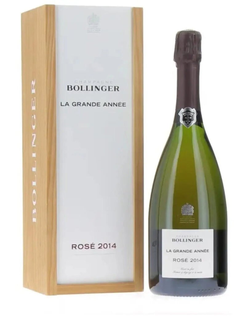 Wholesale Bollinger La Grande Annee Rosé 2014 Vintage Champagne 75 cl