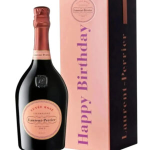 Laurent-Perrier Cuvée Rosé Happy Birthday Tin Champagne, 75 cl