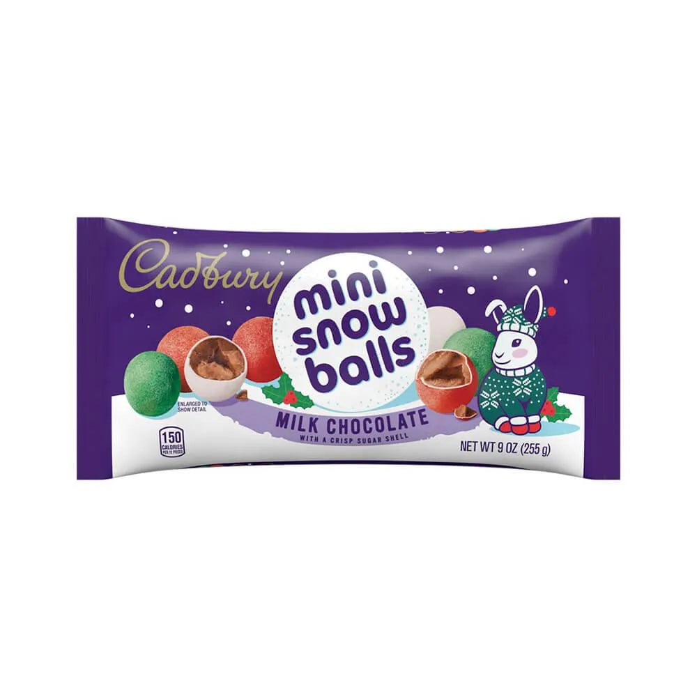 Christmas Cadbury Milk Chocolate Snowballs: 9-Ounce Bag - Image 2