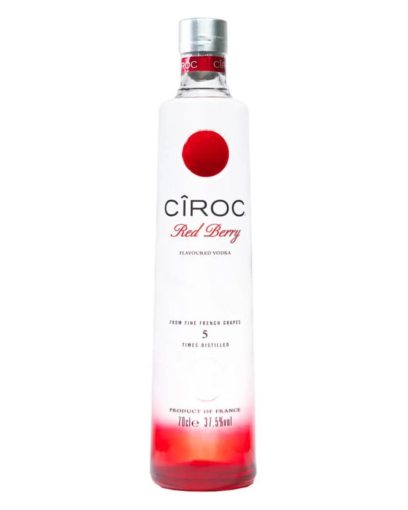 Wholesale Ciroc Red Berry Vodka 70 cl