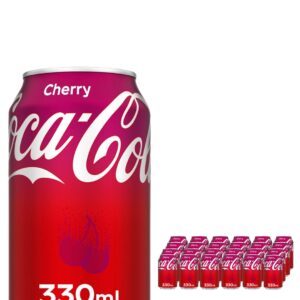 Coca Cola Cherry Can Multipack, 24 x 330 ml