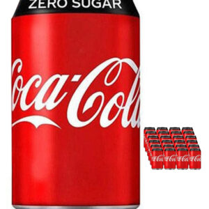 Coca-Cola Coke Zero Can Multipack, 24 x 330 ml