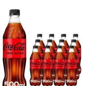 Coca Cola Zero Multipack, 12 x 500 ml