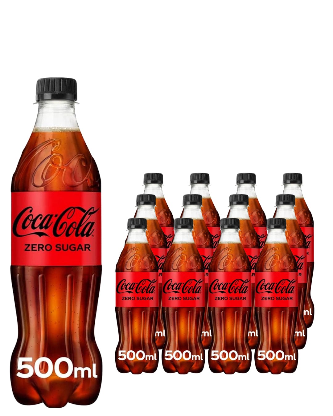 Coca Cola Zero Multipack, 12 x 500 ml