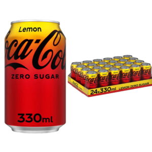 Coca-Cola Zero Sugar Lemon Can Multipack, 24 x 330 ml
