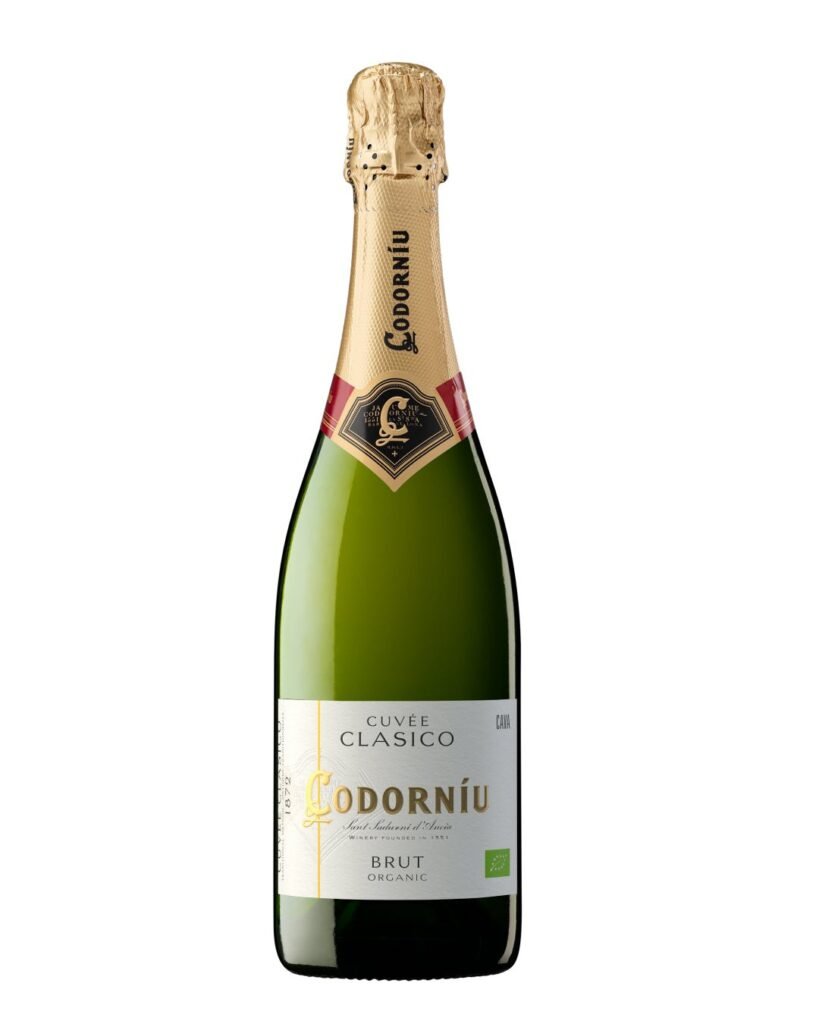 Wholesale Codorniu Clasico Cuvee Brut Organic White Sparkling Wine 75 cl