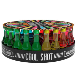 Cool Shot Mixed Vodka Shots Carousel, 61 x 20 ml