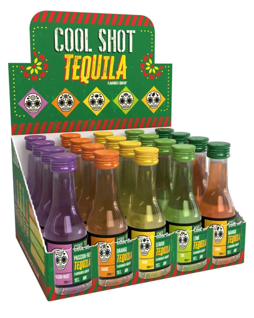 Wholesale Cool Shot Tequila Pack 20 x 20 ml
