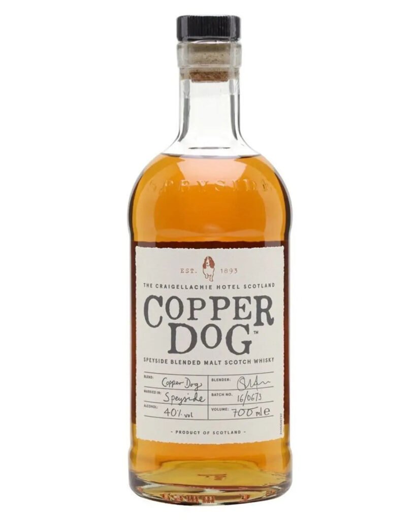 Wholesale Copper Dog Blended Malt Scotch Whisky 70 cl