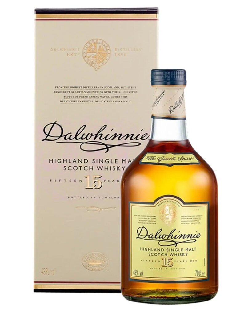Wholesale Dalwhinnie 15 Year Old Whisky 70 cl