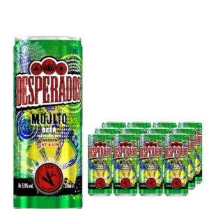 Desperados Mojito Can Mint &  Lime Beer Multipack, 12 x 330 ml