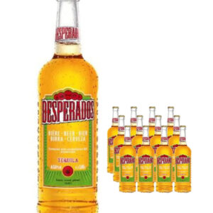 Desperados Premium Tequila Lager Bottle Multipack, 12 x 650 ml