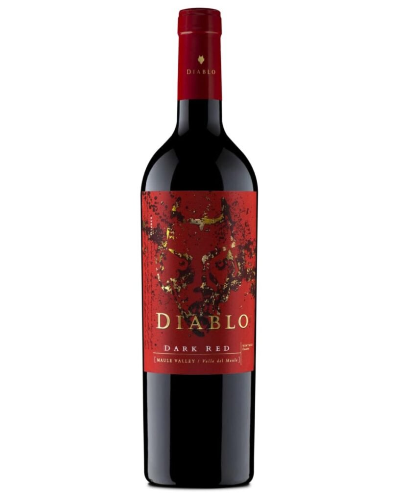 Wholesale Diablo Dark Red Wine 75 cl