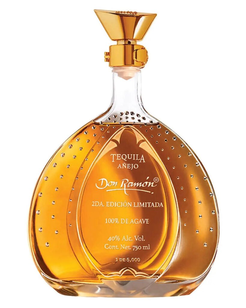 Wholesale Don Ramon Tequila Añejo Limited Edition Crystals from Swarovski 75 cl | Pierce Brosnan