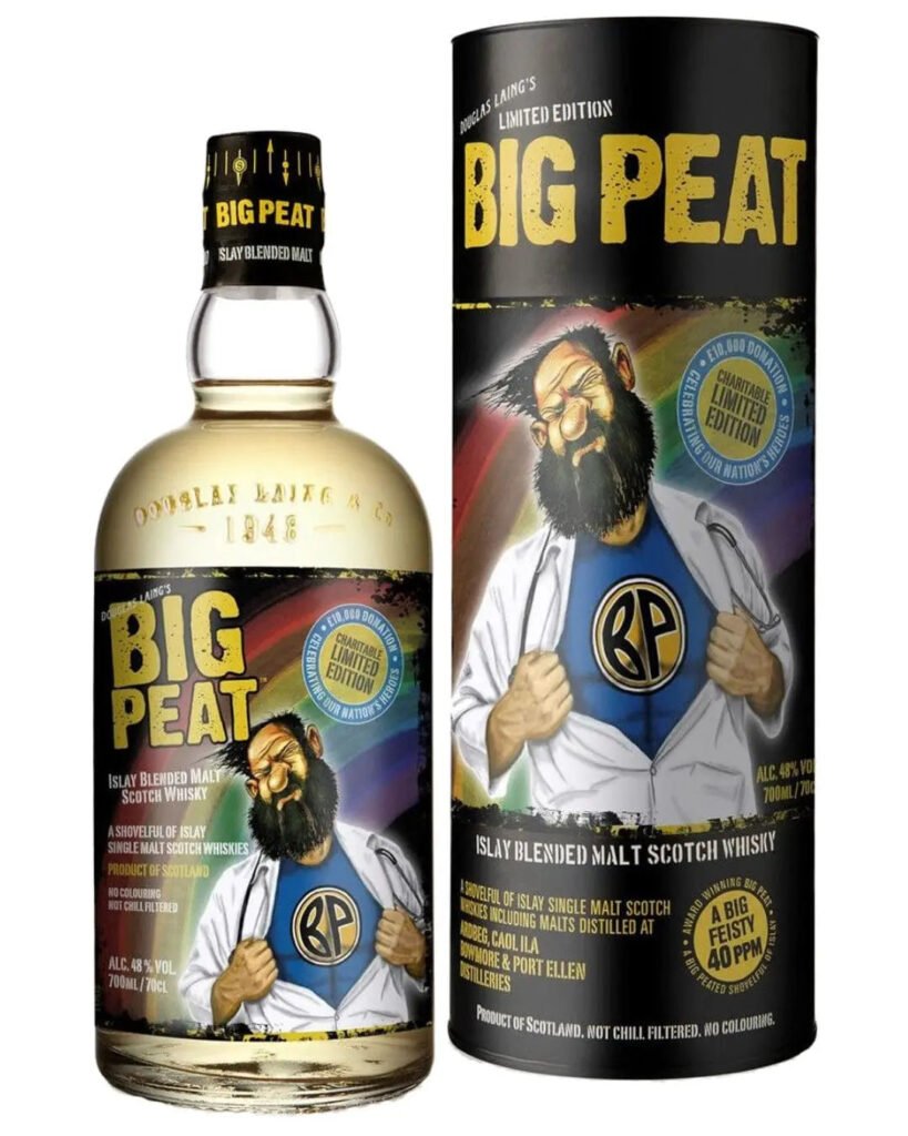 Wholesale Douglas Laing Big Peat Heroes Edition Whisky 70 cl