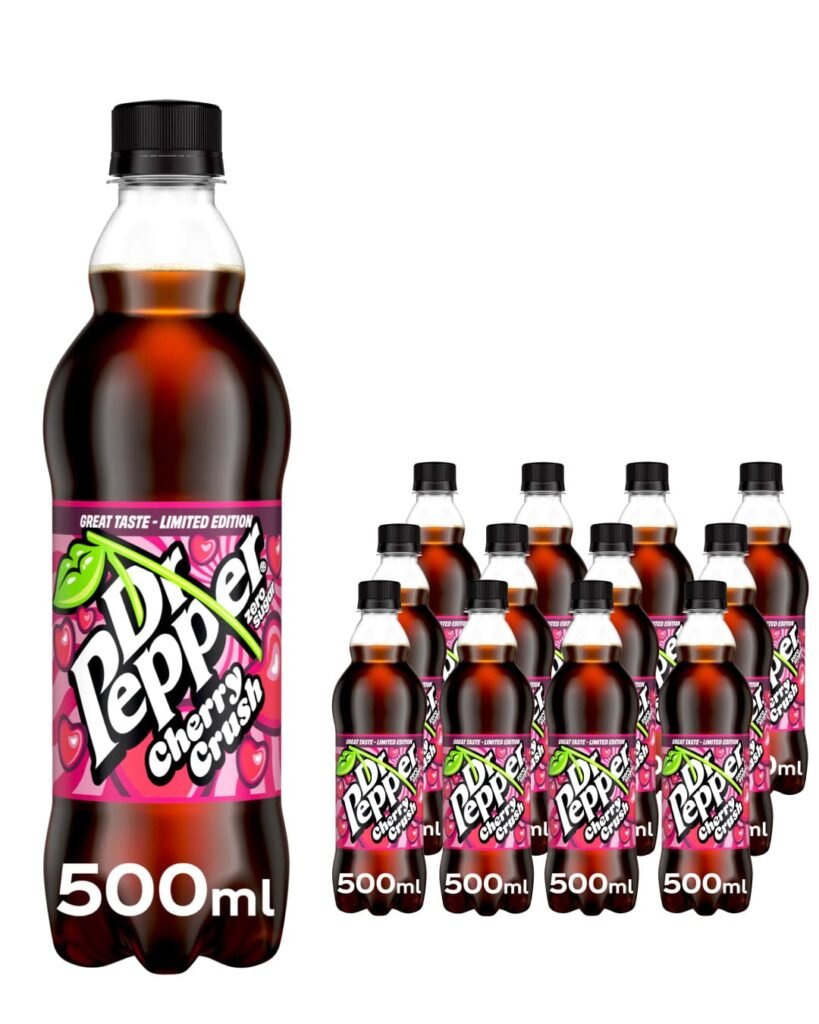 Wholesale Dr Pepper Zero Cherry Crush Multipack 12 x 500 ml