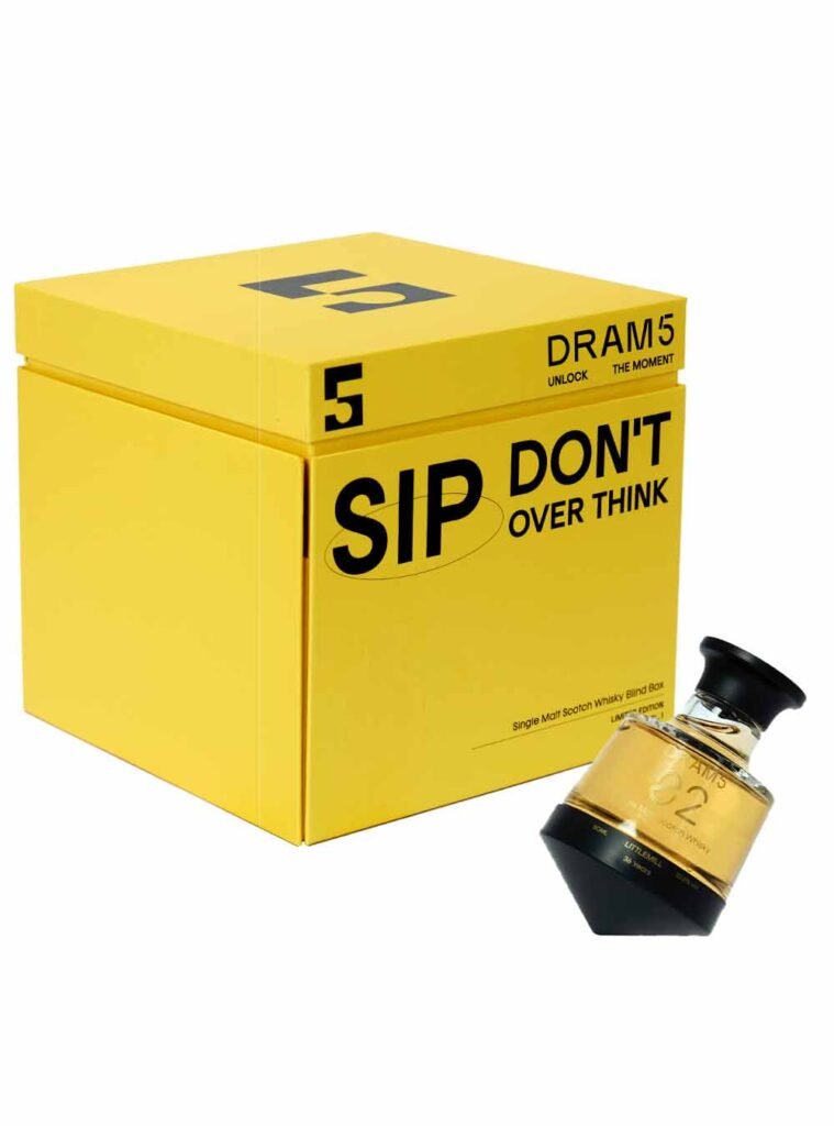 Wholesale DRAM5 Blind Box Single Malt Scotch Whisky 5 x 5 cl