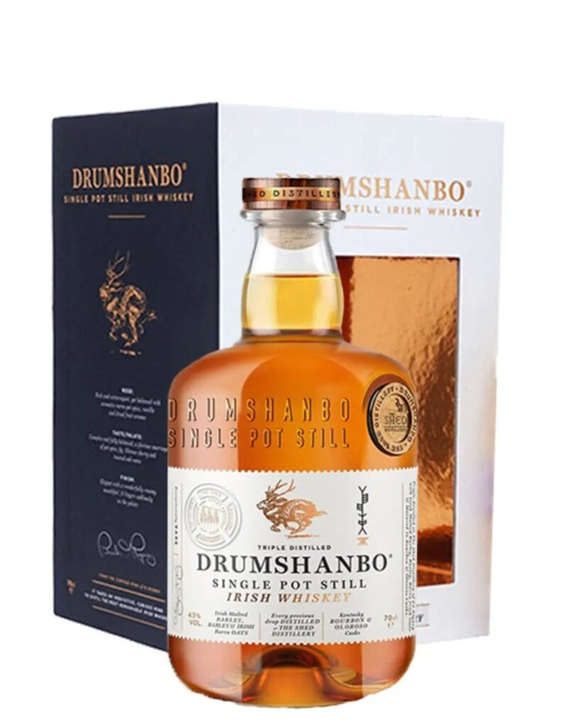 Wholesale Drumshanbo Single Pot Still Irish Whiskey 70 cl