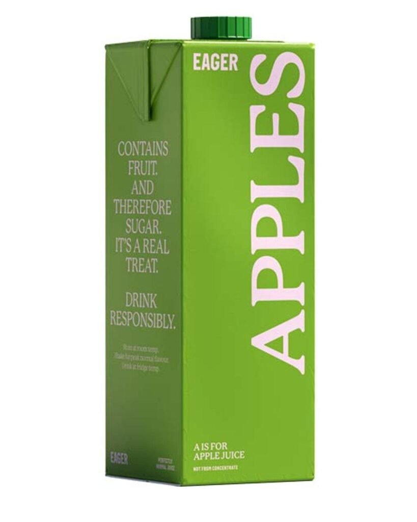 Wholesale Eager Apple Juice 1 L