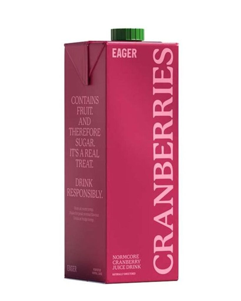 Wholesale Eager Cranberry Juice 1 L