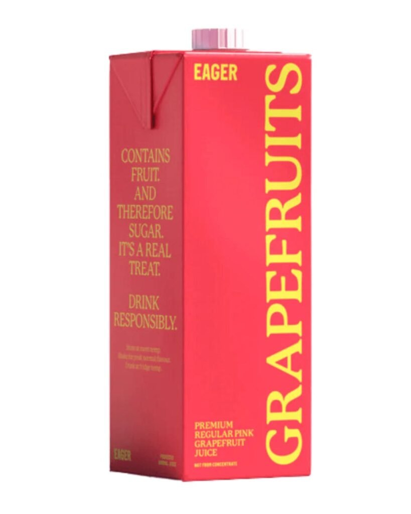 Wholesale Eager Grapefruit Juice 1 L