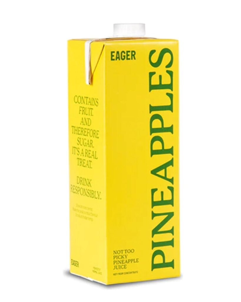 Wholesale Eager Pineapple Juice 1 L