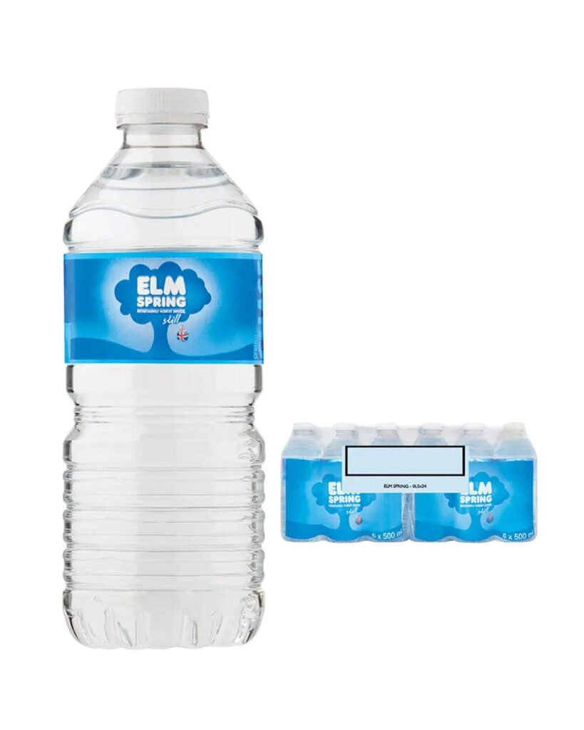 Wholesale Elm Natural Spring Still Mineral Water Multipack 24 x 500 ml
