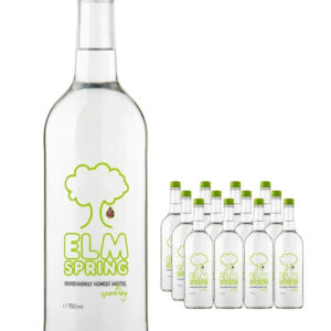 Elm Spring Sparkling Glass Bottles Multipack, 12 x 750 ml