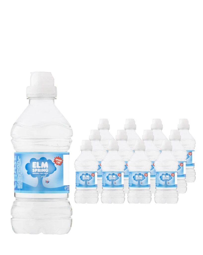 Wholesale Elm Spring Still Mineral Sports Cap Bottle Water Multipack 24 x 330 ml