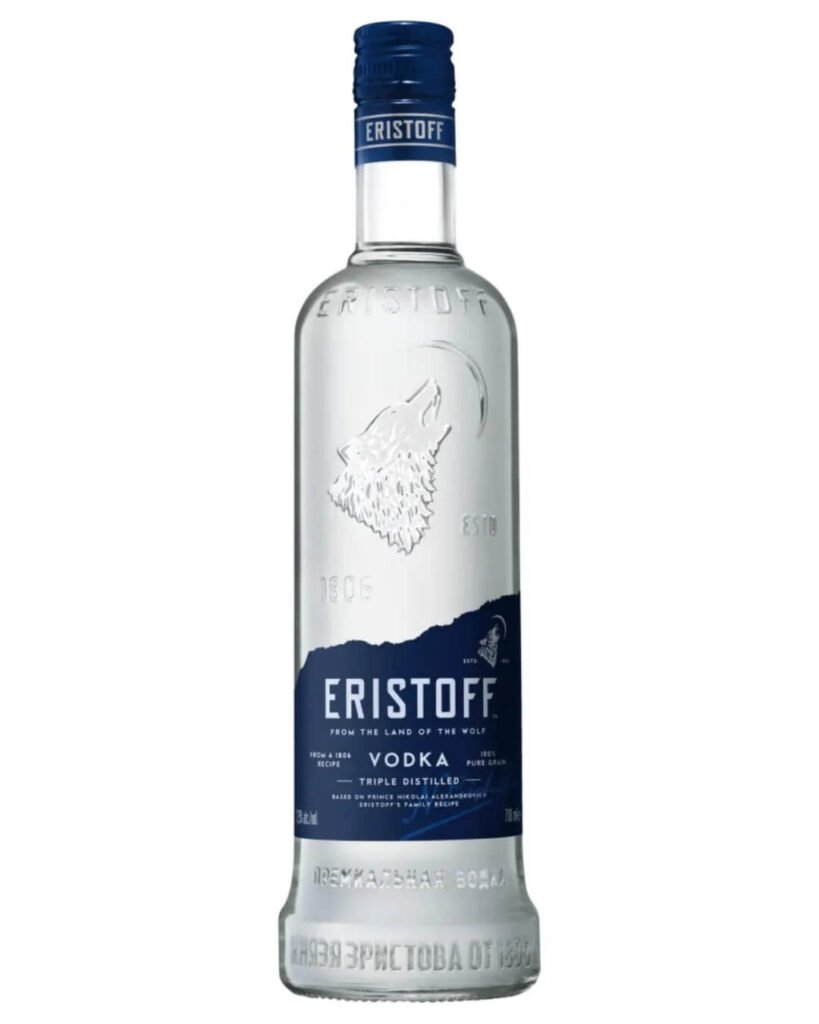 Wholesale Eristoff Vodka 70 cl