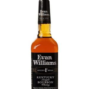 Evan Williams Kentucky Black Label Straight Bourbon Whiskey, 70 cl
