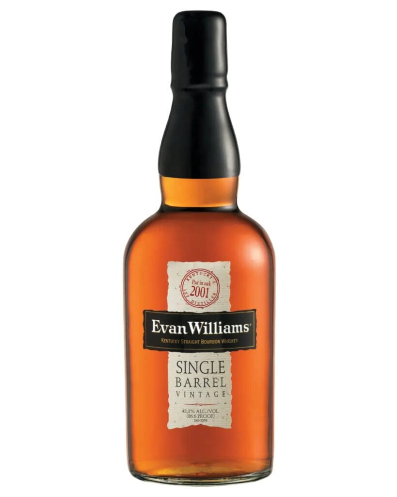 Wholesale Evan Williams Single Barrel Vintage Bourbon Whiskey 70 cl