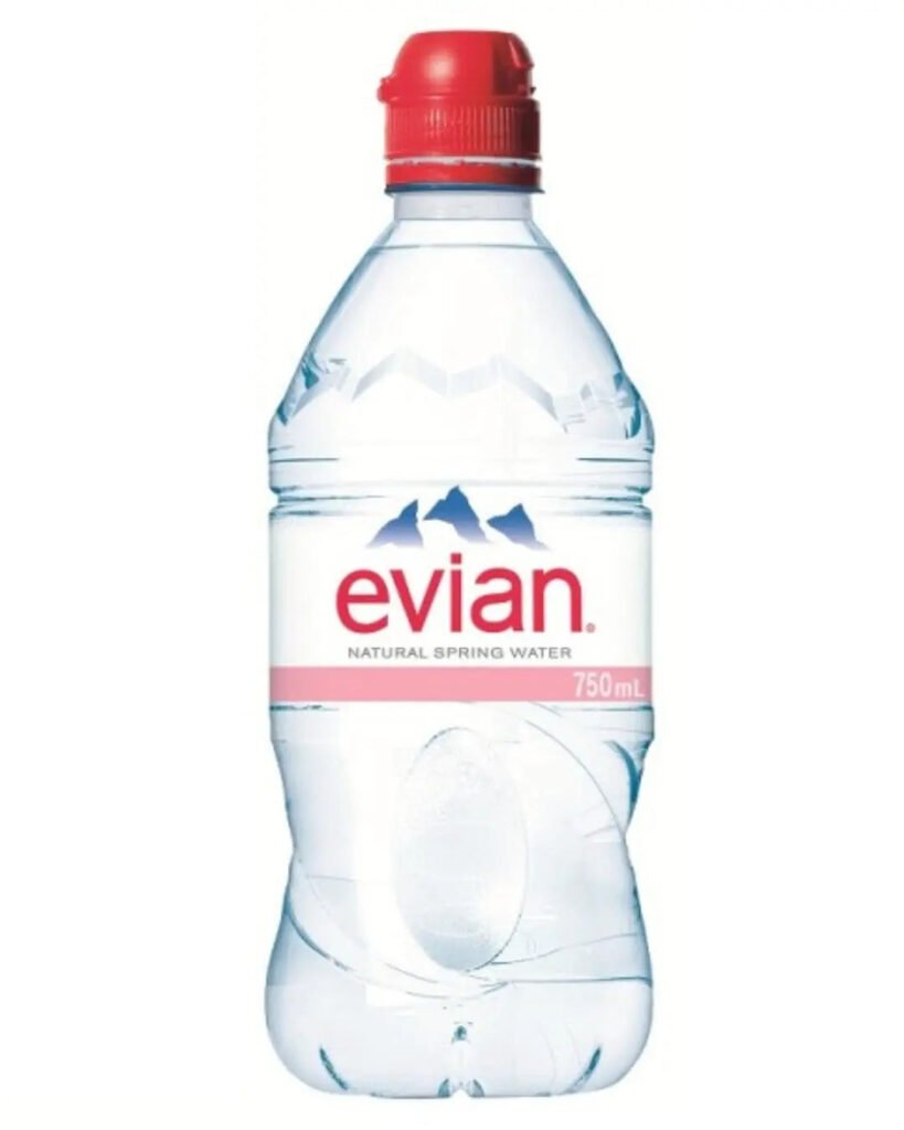 Wholesale Evian Natural Spring Plastic Sports Cap Water Multipack 12 x 750 ml