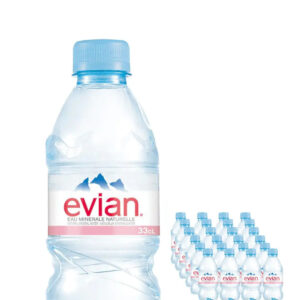 Evian Plastic Bottle Multipack, 24 x 330 ml