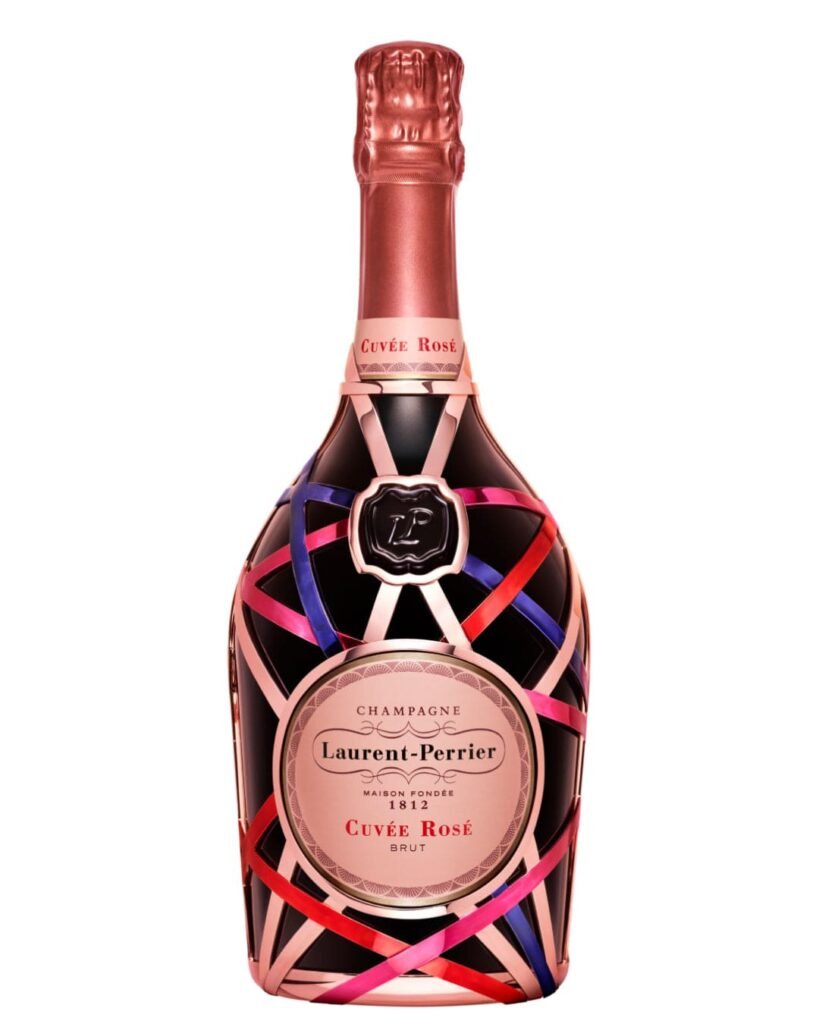 Wholesale Laurent-Perrier Cuvée Rosé Ribbons Champagne Limited Edition 75 cl
