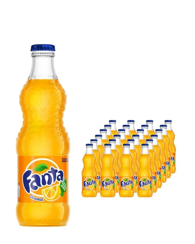 Wholesale Fanta Orange Glass Bottles Multipack 24 x 330 ml
