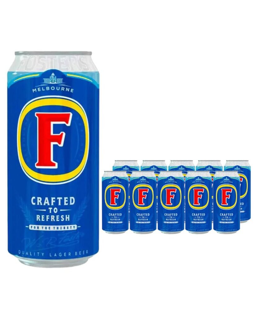 Wholesale Foster's Melbourne Lager Beer Cans Multipack 10 x 440 ml